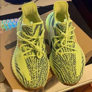 Yeezy 350 V2 Semi Frozen Yellows